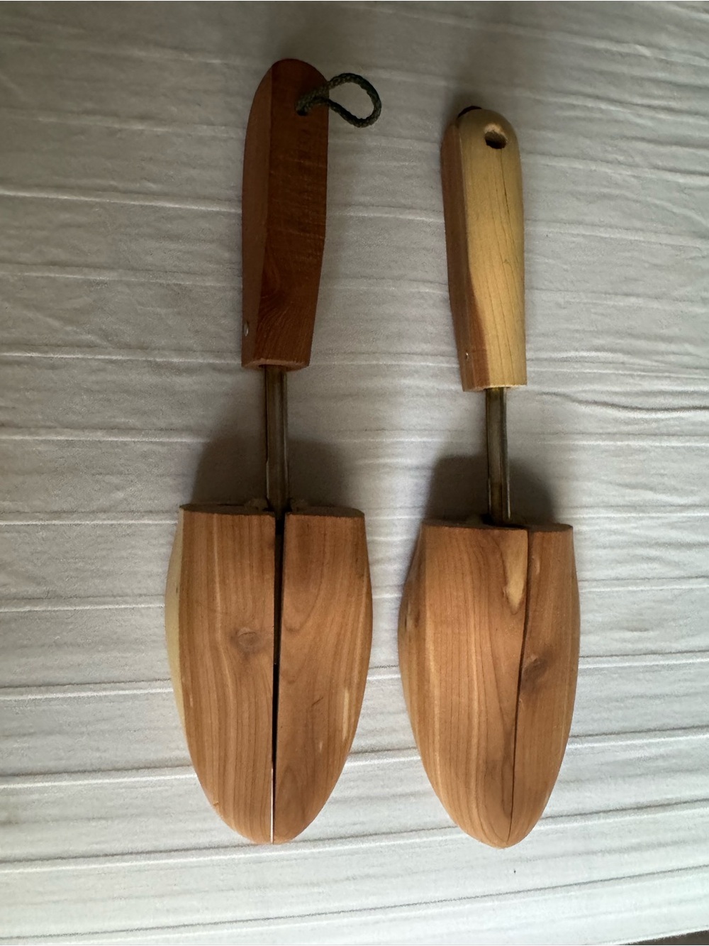 Cole Haan Cedar Shoe Trees - Natural Brown Wood